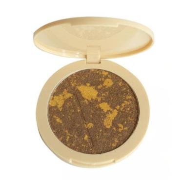 Imagem de Pó finalizador bronzer e iluminador marmorizado glass hbf16052 - RUBY 