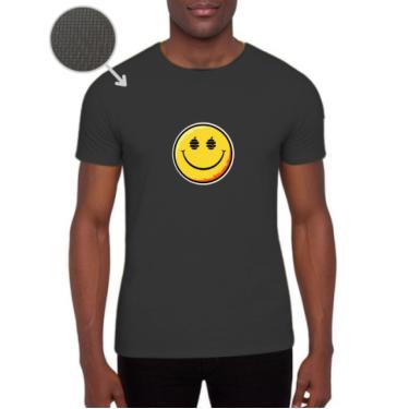 Imagem de Camiseta Dry Fit Cinza Manga Curta Natan por  Aí Feliz