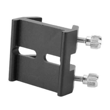 Imagem de Cryfokt Base de Cauda de Andorinha Em Liga de Alumínio, Construção Robusta para Telescópios, Fixação Segura Com Parafusos M4, Adequada para Tubos ópticos Redondos