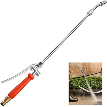 Imagem de AB1 RV Aquecedor de Água Tanque Enxaguador Ajustável Tubo de Cobre Tanque de Água Descarga Pulverizador de Água de Carro À Prova de Vazamentos Lavador de Bocal de Spray de Água Portátil para Limpeza RV Aquecedor de Água Tanque Carro AB1 (Gules)