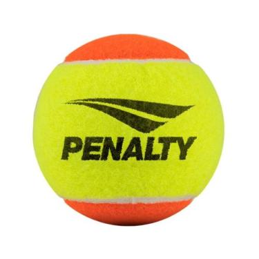 Imagem de Bola Beach Tennis Praia Quadra de Areia Kit Com Três Jogo Treino Penal