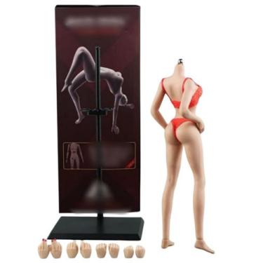 Imagem de Figura de ação HiPlay JIAOU, escala 1/6, 30 cm, corpo feminino, pele r