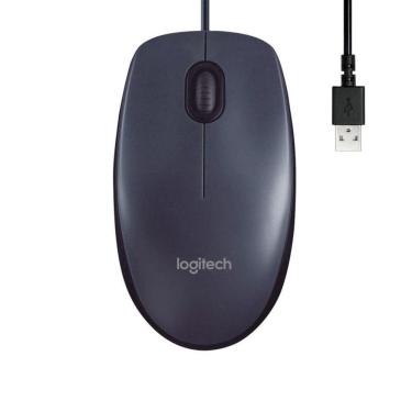 Imagem de Mouse Usb Logitech M90 Preto