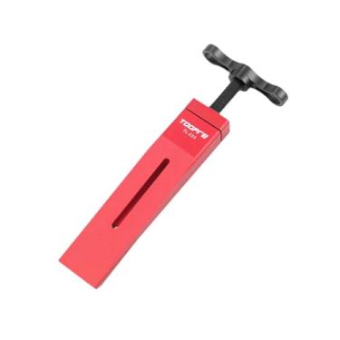 Imagem de Vaveren Ferramenta de freio de bicicleta, ferramenta de prensa de pistão, pinça de freio a disco hidráulica multifuncional para manutenção de bicicletas para, Vermelho