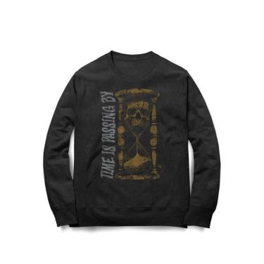 Imagem de Moletom Studio Geek Time Is Passing By Unissex-Unissex