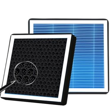 Imagem de CF11643 Filtro de ar de cabine com carvão ativado para Volkswagen Golf Jetta GTI Taos Tiguan Arteon Atlas SportWagen 2016-2023, Audi A3 Q3 RS3 S3 TT RS TTS Quattro 2016-2023