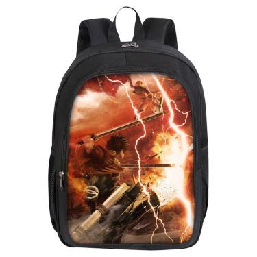 Imagem de Mochila Attack on Titans Levis Ackermans Cartoon Kids