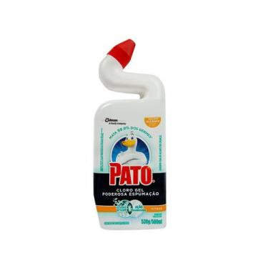 Imagem de Limpador Desinfetante Sanitário Cloro Gel Espumação Pato 500ml