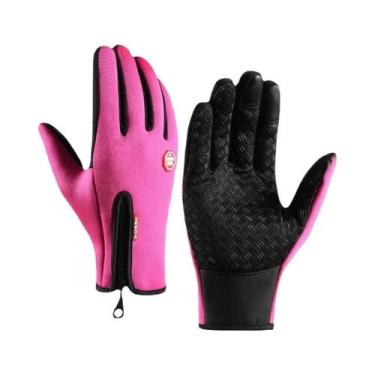Imagem de Luvas De Ciclismo De Inverno Com Dedos Completos, Tela Sensível Ao Toq
