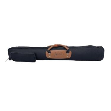 Imagem de ModouString Estojo para saxofone soprano, bolsa para saxofone soprano com interior acolchoado - estojo durável para clarinete e bolsa para saxofone, nylon 1200D, impermeável, com alça ajustável