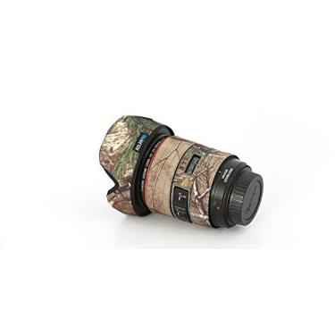 Imagem de Rolanpro Capa de lente camuflada para câmera mirrorless para Canon EF 24-105 mm F/4 L é USM capa protetora de lente capa de chuva - # 3 camuflagem selva à prova d'água