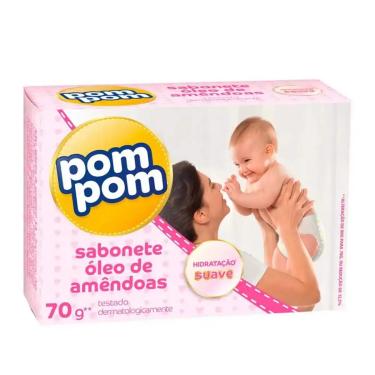 Imagem de Sabonete Baby Óleo de Amedoas Pom Pom 70G
