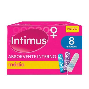 Imagem de Absorvente Interno Médio 8 Unidades Intimus