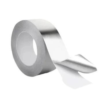 Imagem de Fita De Alumínio Autoadesiva Resistente Ao Calor, Impermeável, Para Co