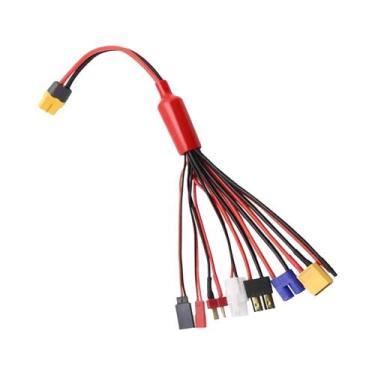 Imagem de Cabo Adaptador De Carregamento Multifuncional 8 Em 1 19 Em 1 XT60 EC3 