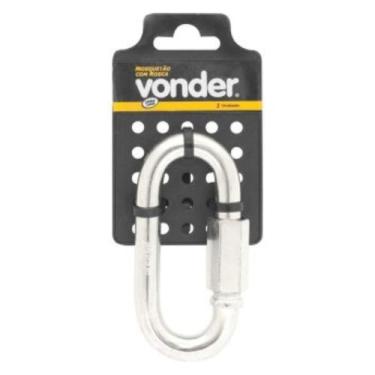 Imagem de Mosquetão Reto com Rosca 3/8'' Vonder 1 Peça