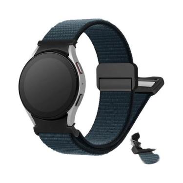 Imagem de Pulseira Magnética De Nylon De 40mm 44mm 45mm 47mm Para Samsung Galaxy