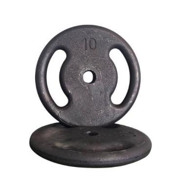 Imagem de Par Anilha Ferro 10Kg - Anilhas&Cia