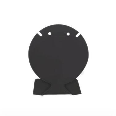 Imagem de Expositor Joias Brincos Colar Acrílico Preto 11,5x5,5cm - LRP