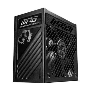 Imagem de Fonte MSI MPG A1000G Silent PCIE5 II, 1000W, 80 Plus Gold, Modular, PFC Ativo, Com Cabo, Preto-Unissex