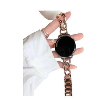 Imagem de Pulseira De Metal Estilo Corrente 20/22mm Para Amazfit GTS/2/3/4 Mini/