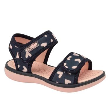 Imagem de SANDALIA PAPETE JUJUBA CORAÇÃO MARINHO/ROSA CLARO KLIN-Feminino