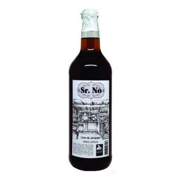 Imagem de Licor De Jenipapo Sr. Nô De 950 Ml - Graduação 15% - Braseiro