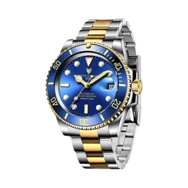 Imagem de Relógio Mecânico Vintage Masculino LIGE À Prova d'Água Luminoso Luxuos