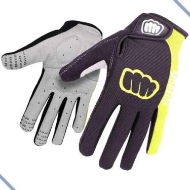 Imagem de Luva De Ciclismo  Dedo Longo, Touch, tiras autocolantes E  Gel - MOREO