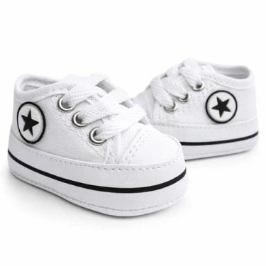 Imagem de Tênis Bebe Conforto Recém Nascido original - NoBrand, Branco, 14