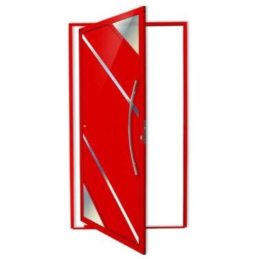 Imagem de Porta Pivotante Lambril Oasis com Puxador Super 210cm x 100cm Brimak A