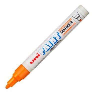 Imagem de Pincel marcador permanente Paint Marker laranja PX-20 Uni-Paint