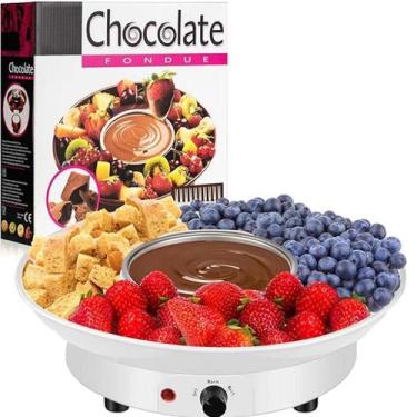Imagem de Fondue Chocolate Elétrico Compacto Fácil E Rápido 220v - FONDUE 220V, 