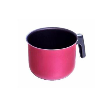 Imagem de Canecão Cabo de Baquelite Antiaderente Cereja Carola 12cm - METALURGIC