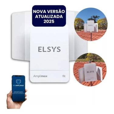 Imagem de Roteador Modem Externo 4g Amplimax Fit Elsys Internet Rural - Congratu