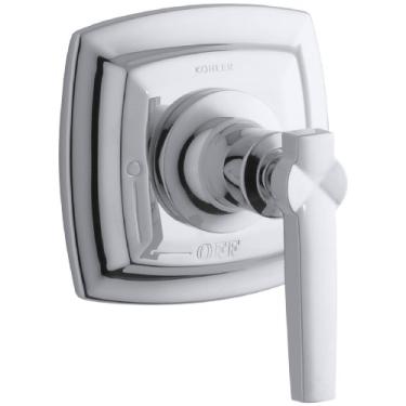 Imagem de KOHLER K-T16241-4-CP Margaux Acabamento de controle de volume com alavanca, cromo polido
