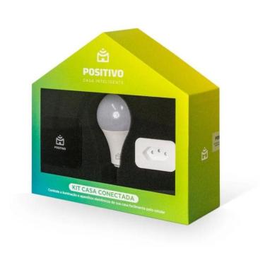 Imagem de Kit Casa Conectada Positivo Casa Inteligente Alexa