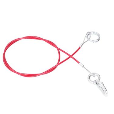 Imagem de Fio de segurança para reboque, 341302 cabo de reboque de breakaway durável universal para carros, trailers, motorhomes