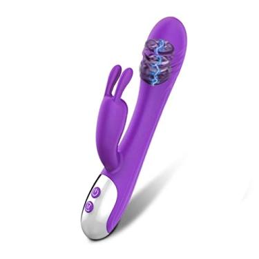 Imagem de Vibrador de Silicone Macio Para Mulheres Brinquedo Sexual Estimulador de Clitóris e Ponto G Feminino Zatla (Roxo)