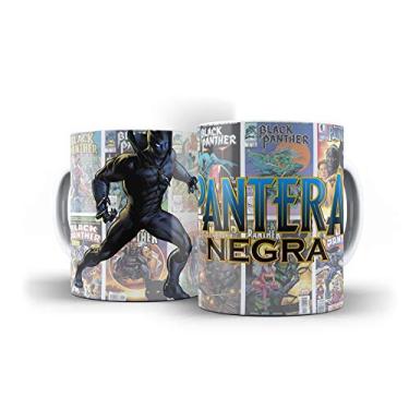 Imagem de Caneca Pantera Negra Quadrinhos Mundo Geek 5