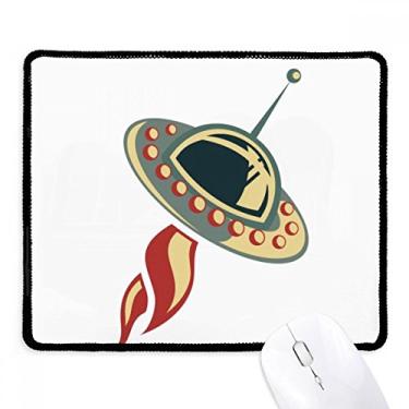 Imagem de Mousepad Alienígena Monster UFO com borda costurada para jogos
