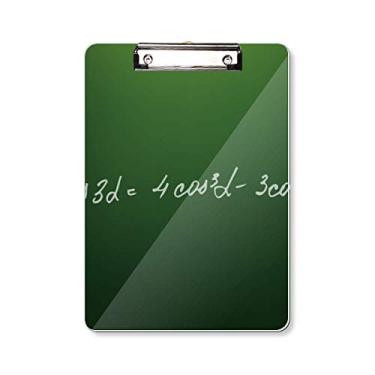 Imagem de Matemática Kowledge Cosine Formula Prancheta para escrever placa de apoio A4