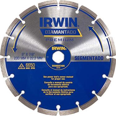 Imagem de IRWIN IW8951 Disco Diamantado Turbo Premium 180 mm x 25 mm Prata e AzulIW8951
