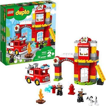 Imagem de Lego Duplo Town Fire Station 10903 Blocos De Construção (76 Pie