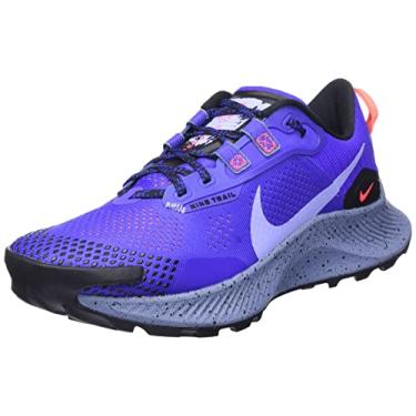 Imagem de Nike Tênis de corrida feminino Air Pegasus Trail 3 Da8698 (Reino Unido 7,5 EUA 10 EU 42, cardo claro preto 401), 40