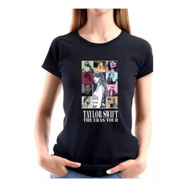 Imagem de Camiseta Baby Look Feminina Taylor Swift The Eras Tour - Jmv Estampas
