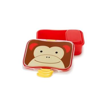 Imagem de Kit Lanche Zoo Macaco Skip Hop, Skip Hop, Marrom