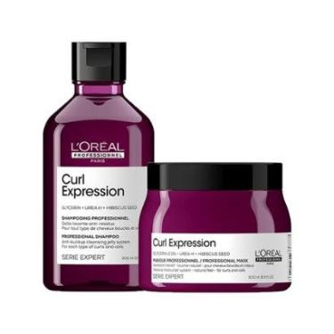 Imagem de Kit L'Oreál Professionnel Serie Expert Curl Expression - Shampoo Antirresíduos e Máscara 500 ml-Unissex