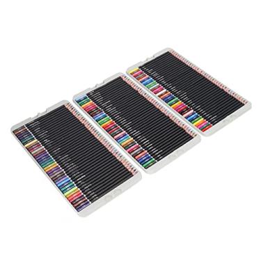 Imagem de Conjunto de 120 Lápis de Colorir Cor Vibrante Caixa Oleosa Cor Vívida Ferro para Pintores Iniciantes Lápis de Cor para Arte Cor Intensa para Obras de Arte Cor Brilhante Lápis de
