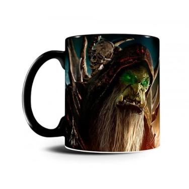 Imagem de Caneca World Of Warcraft Guldan I Preta 330 ml